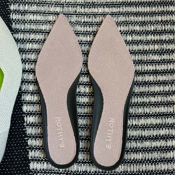 NWOB Rothy's The Point II Flat in Diamond Twill - Picture 13 of 17